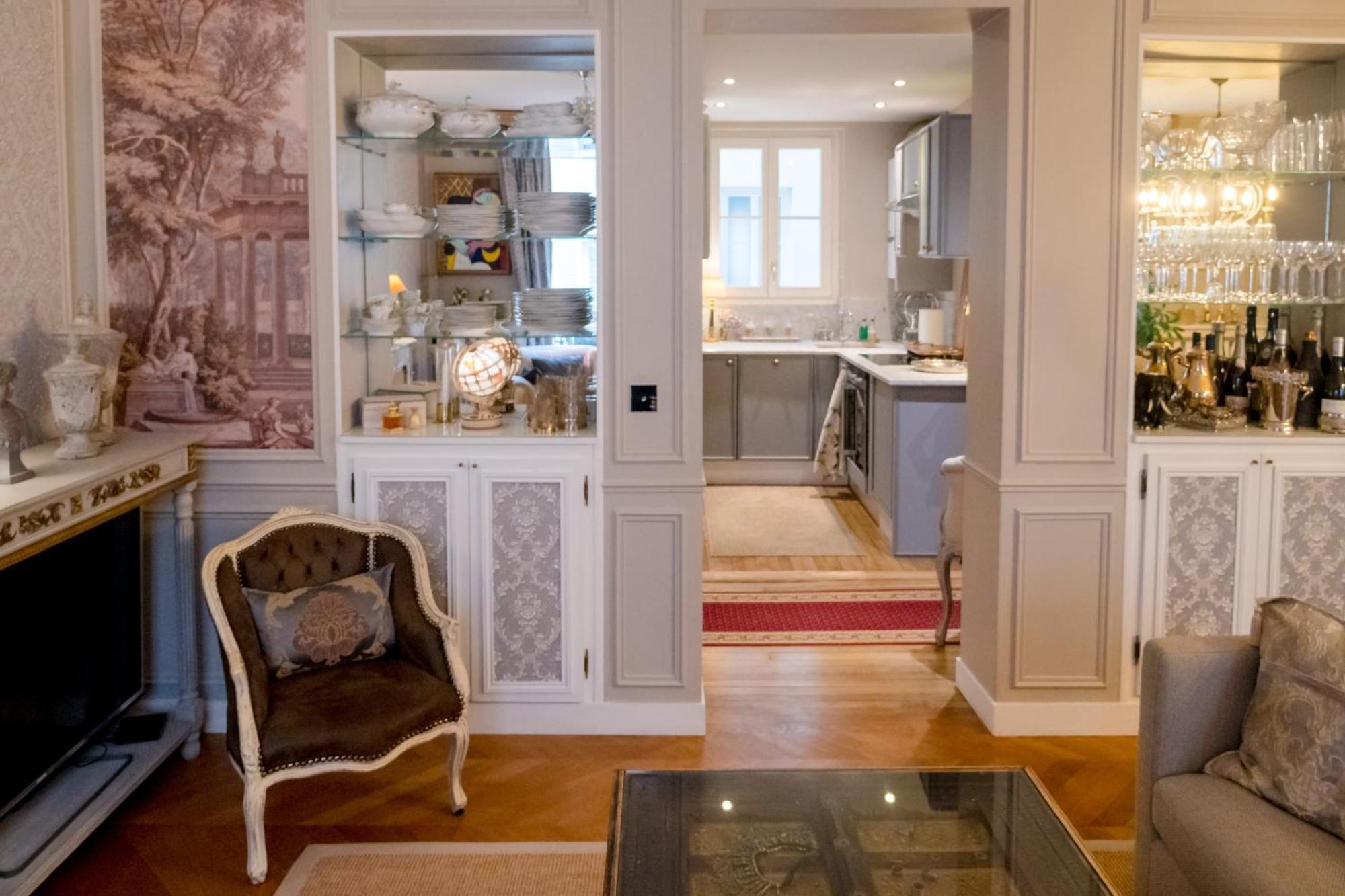 Apartment Elegant Luxury Private By Eiffel Tower Paris